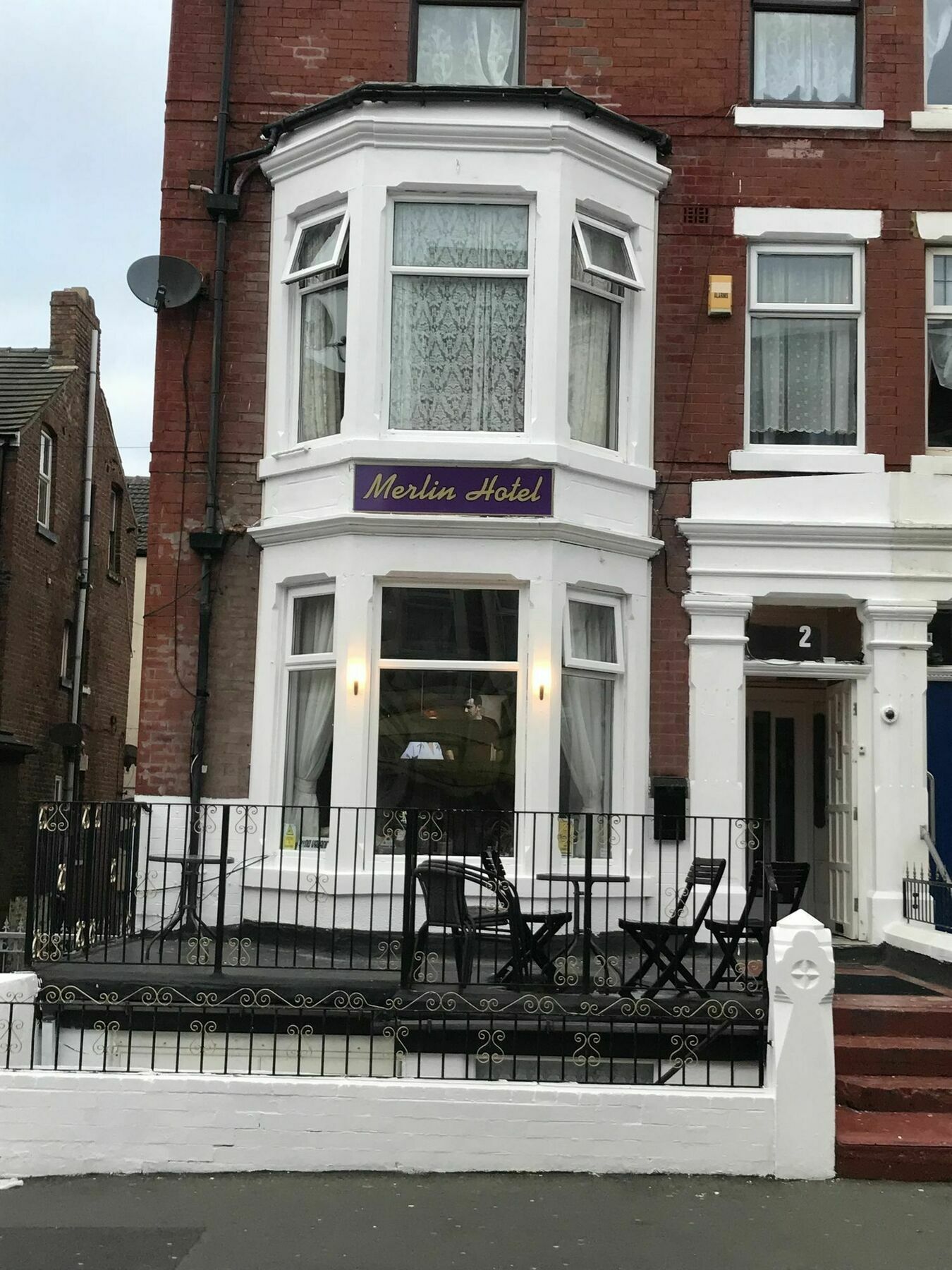 The Merlin Hotel Blackpool Dış mekan fotoğraf