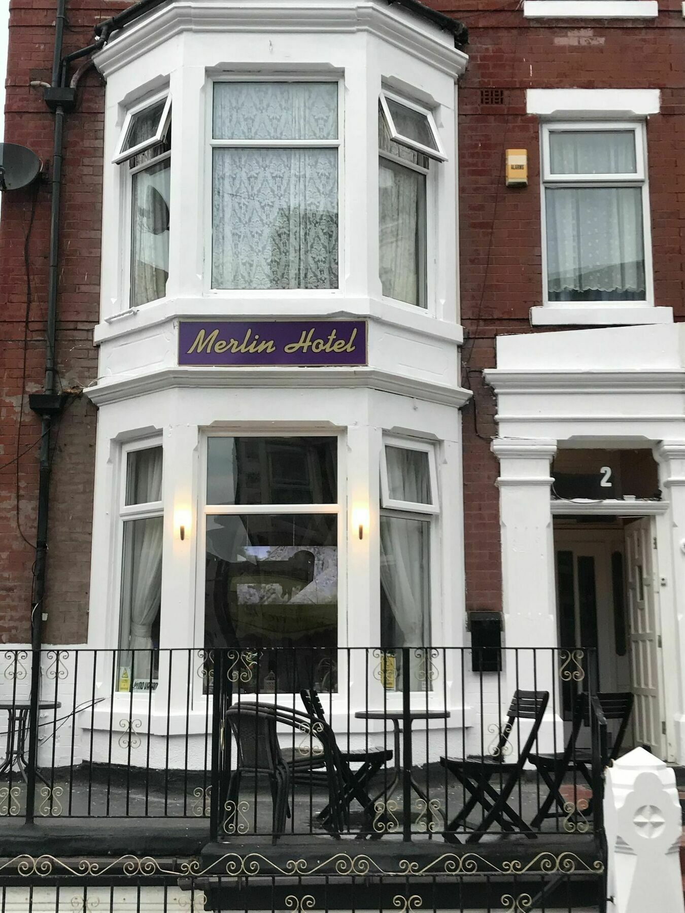 The Merlin Hotel Blackpool Dış mekan fotoğraf